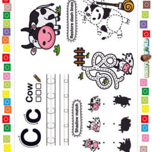 C is for Cow - FREE Worksheet